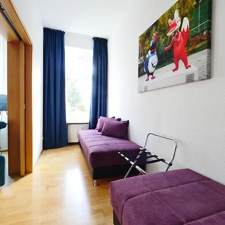 Mit Blick Auf Zitadelle Petersberg - 3 Apartamento *