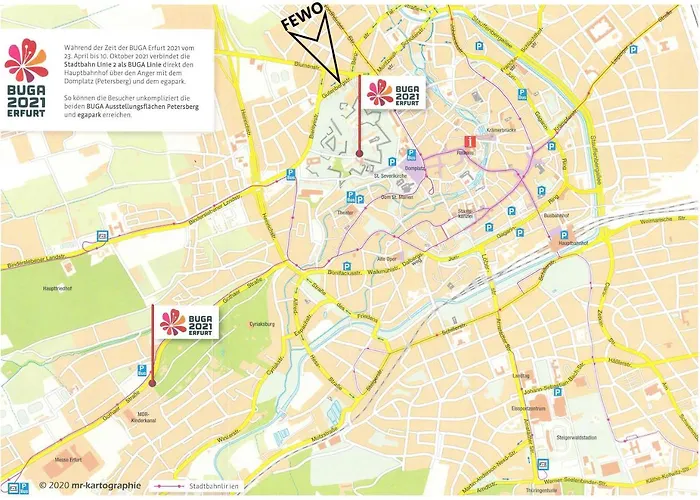 Mit Blick Auf Zitadelle Petersberg - 3 Daire