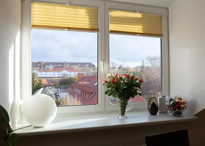 Mit Blick Auf Zitadelle Petersberg - 3 * Erfurt